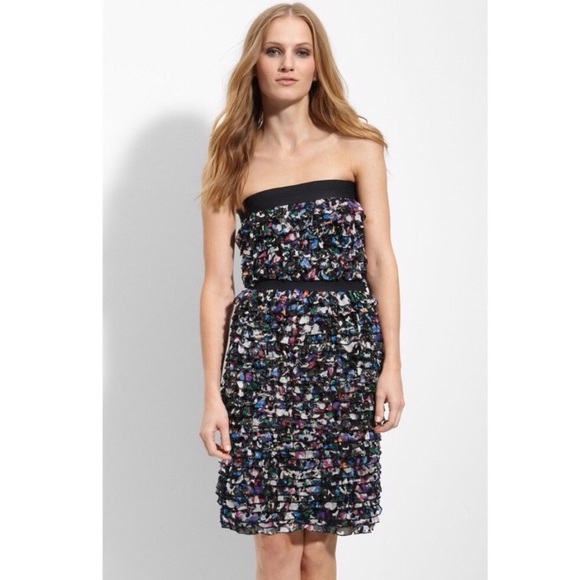 diane von furstenberg ruffle dress